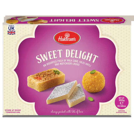 Haldirams Sweet Delight Mix Mithai 300g