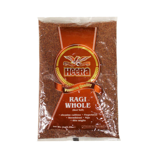 Heera Ragi Whole (Red Teff) 1kg