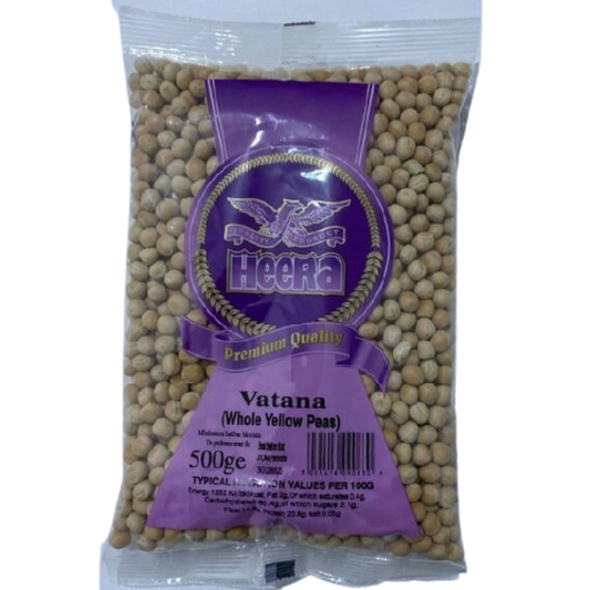 Heera Vatana (Whole White Peas) 500g