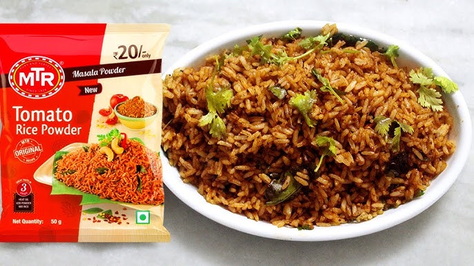 MTR Tomato Rice Powder Mix For Rice (100g)