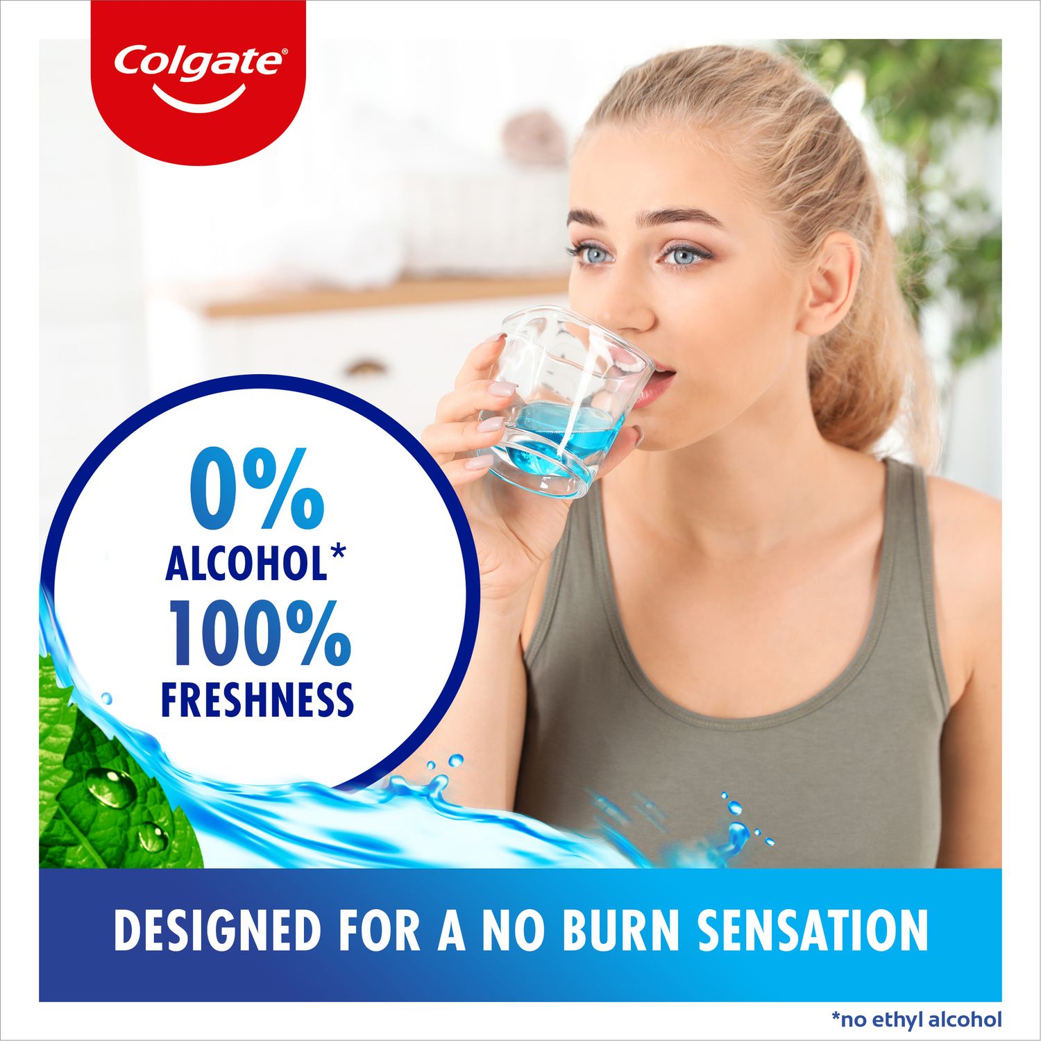 Colgate Plax Cool Mint Mouthwash 250ml - available online | CC Hair & Beauty UK