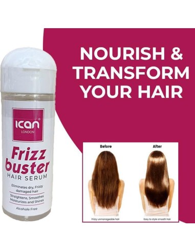 Ican - London Ican London Frizz Buster Hair Serum 207 ml | CC Hair & Beauty Leeds