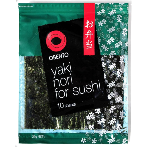 Obento Yaki Nori For Sushi 25g