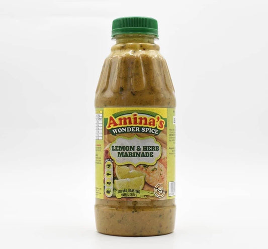 Aminas Wonder Spices Lemon & Herb Marinade 500g