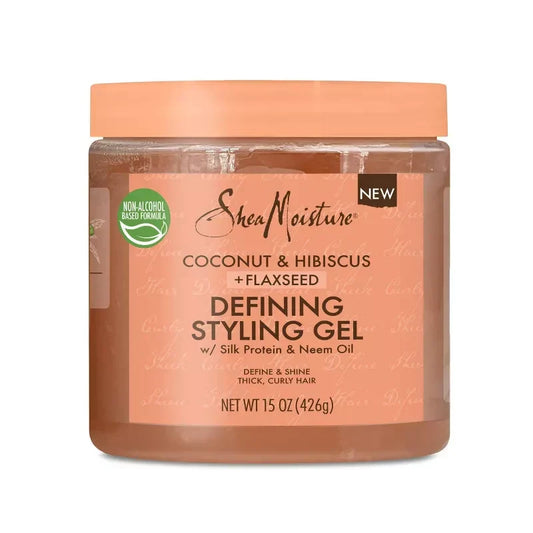 Shea Moisture Coconut & Hibiscus Defining Styling Gel 15 Oz | Shop at CC Hair & Beauty UK