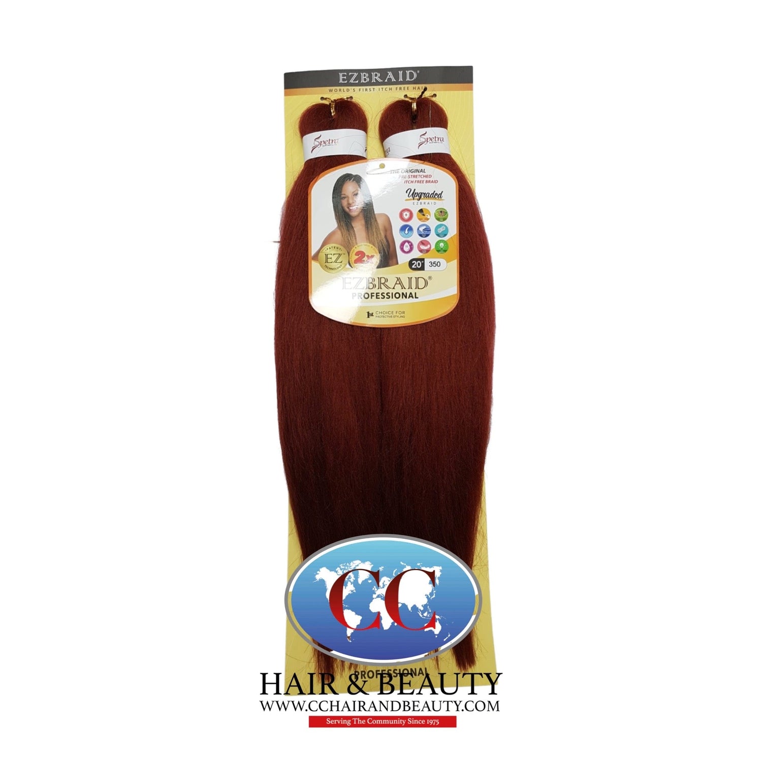 Spetra EZ Braid Pre-Stretched Braiding Hair - 20" x 2 Bundles - view 6