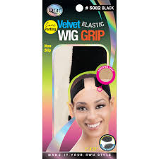 Qfitt Velvet Elastic Wig Grip Black #5082 | Shop at CC Hair & Beauty UK