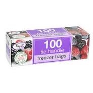 100 Freezer Bags 26cm x 40cm Tidyz