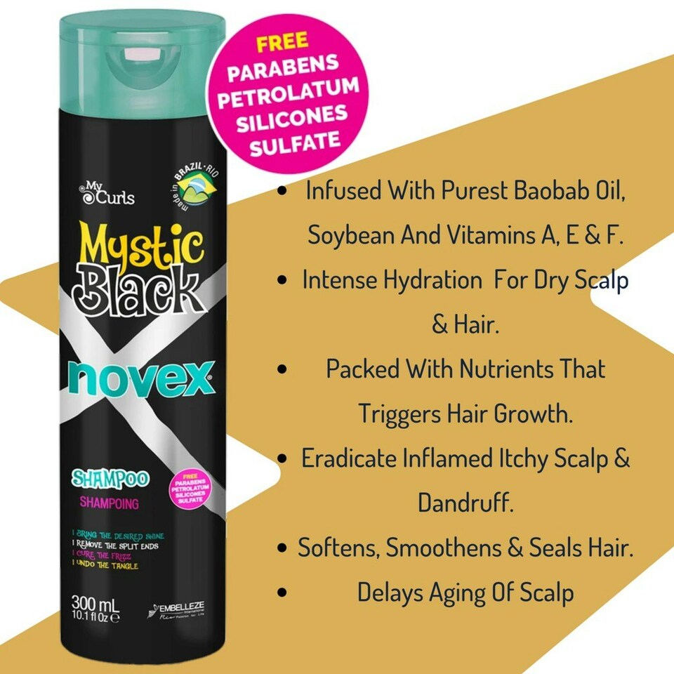 Novex My Curls Mystic Black Conditioner - 300ml - product detail | CC Hair & Beauty