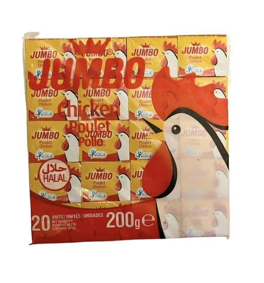 Jumbo Chicken  Stock Cubes 200g  20X 10g