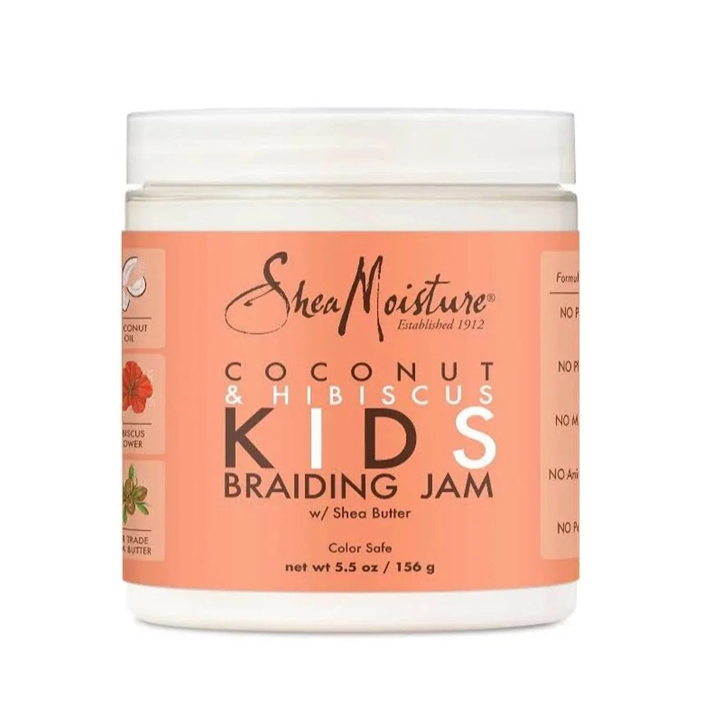 SHEA MOISTURE COCUNUT & HIBISCUS KIDS BRAIDING JAM / 5.5 fl oz / 156g