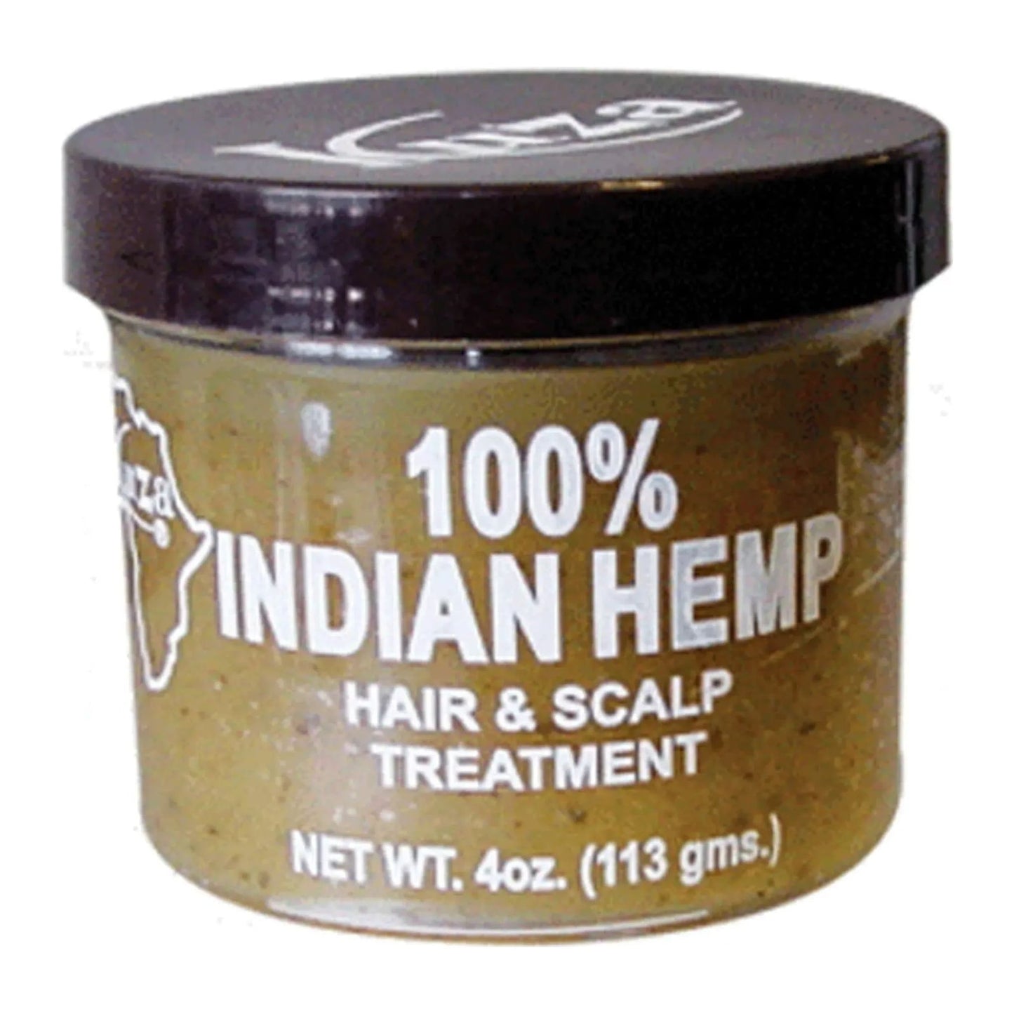 Kuza Indian Hemp Hair & Scalp Treatment 4oz pack for moisturising hair and scalp care