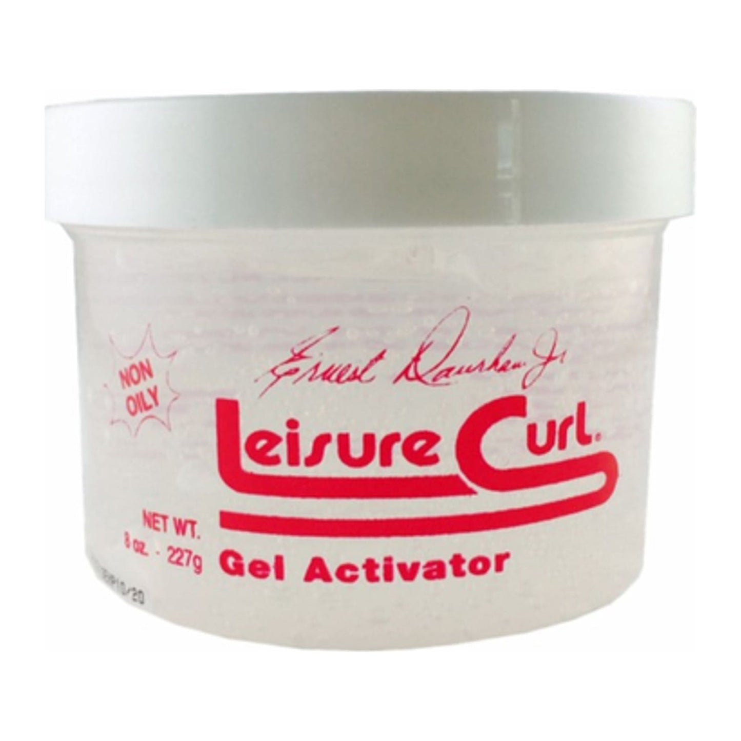 Leisure Curl Gel Activator Regular 8oz bottle for moisturised shiny curls