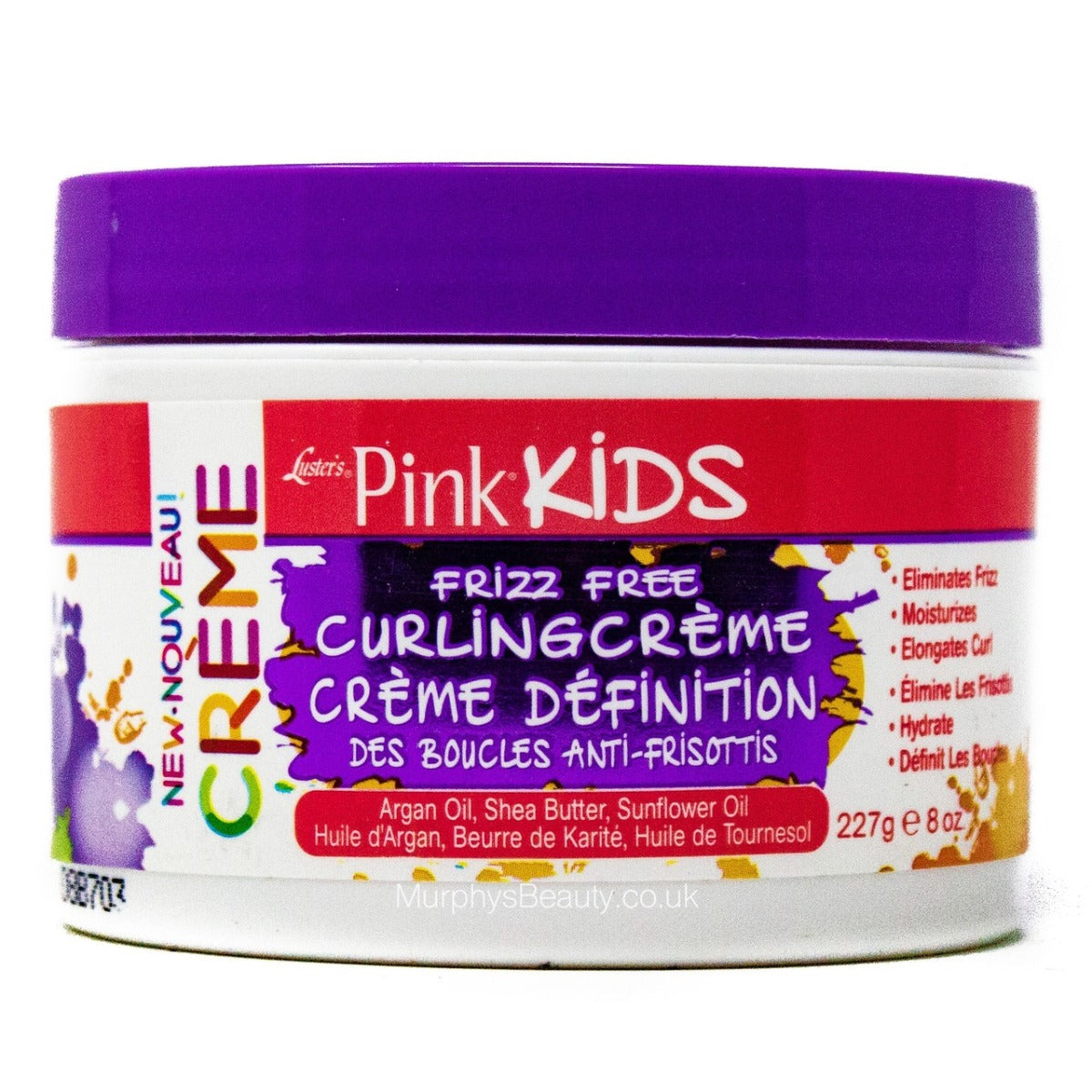 Lusters | Pink Kids | Curling Creme (8Oz) | Shop at CC Hair & Beauty UK