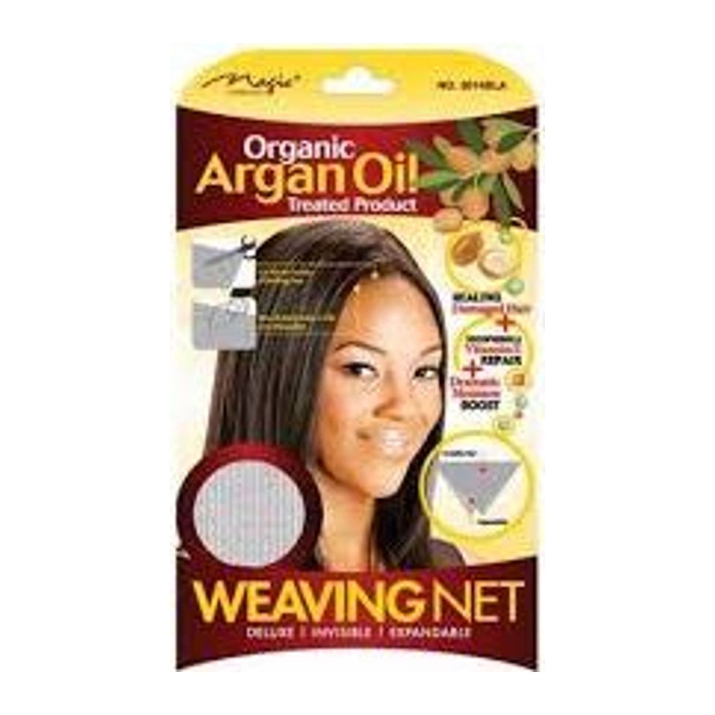 Magic Collection Organic Argan Oil black weaving net 3014 in its packaging