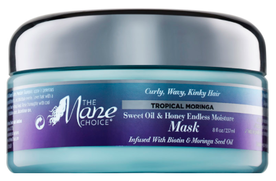 The Mane Choice Tropical Moringa Sweet Oil & Honey Endless Moisture Mask - 8Oz | Shop at CC Hair & Beauty UK