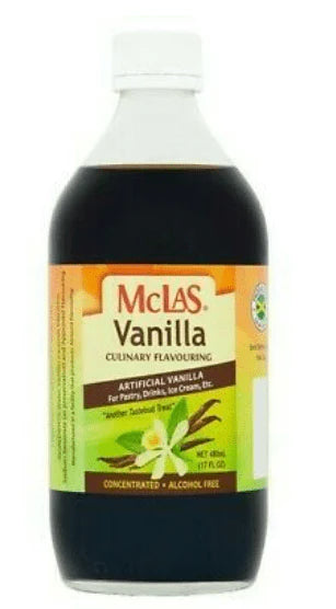 Mclas Vanilla Culinary Flavouring 120g