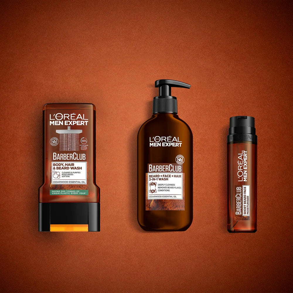 L’Oréal Paris Men Expert Barber Club Shower Gel 300ml - available online | CC Hair & Beauty UK