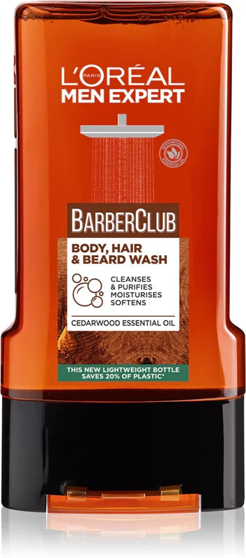 L’Oréal Paris Men Expert Barber Club Shower Gel 300ml - available online | CC Hair & Beauty UK