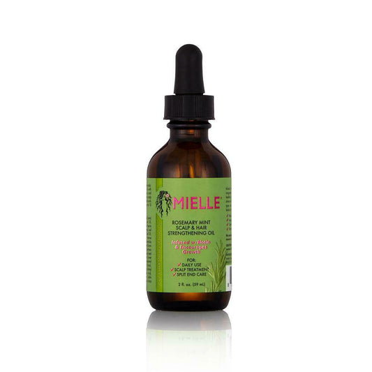 MIELLE Rosemary Mint Scalp & Hair Strengthening Oil 2oz (59ml)