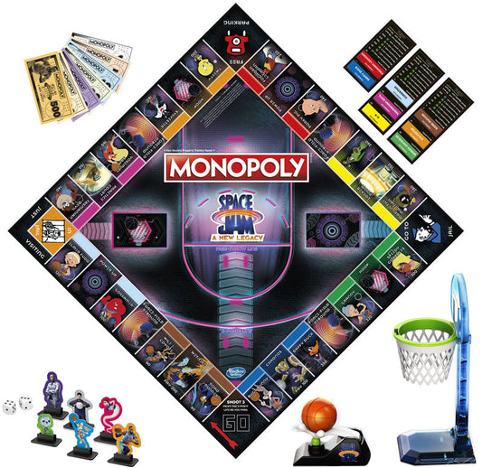 Monopoly Space Jam ** BRAND NEW ** UNBOXED - product detail | CC Hair & Beauty