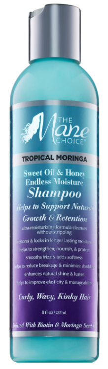 The Mane Choice Tropical Moringa Sweet Oil & Honey Endless Moisture Shampoo - 8Oz | Shop at CC Hair & Beauty UK