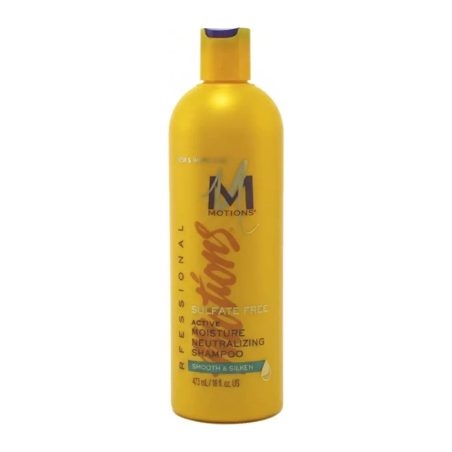 Motions Sulfate Free Neutralizing Shampoo Smooth and Silken 947ml bottle for relaxed hair