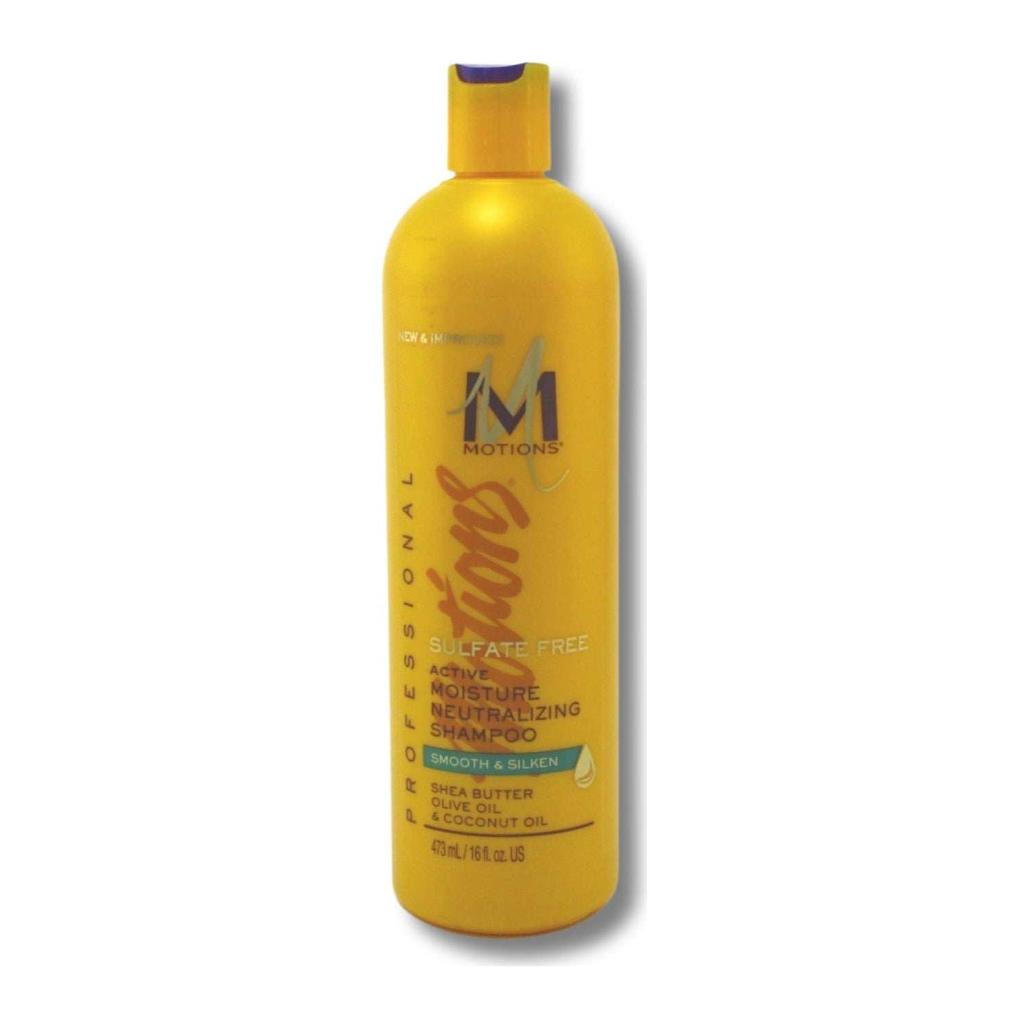 Motions Sulfate Free Neutralizing Shampoo Smooth and Silken 947ml bottle for relaxed hair