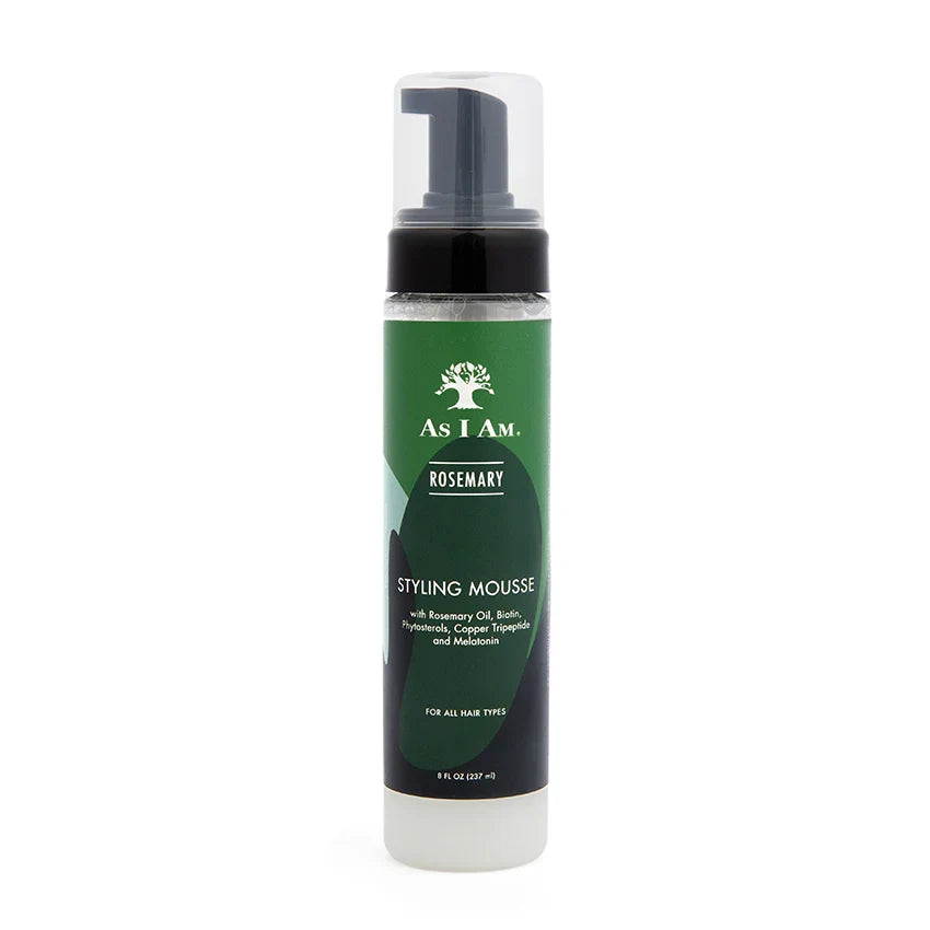 As I Am Rosemary Styling Mousse 237ml - product detail | CC Hair & Beauty
