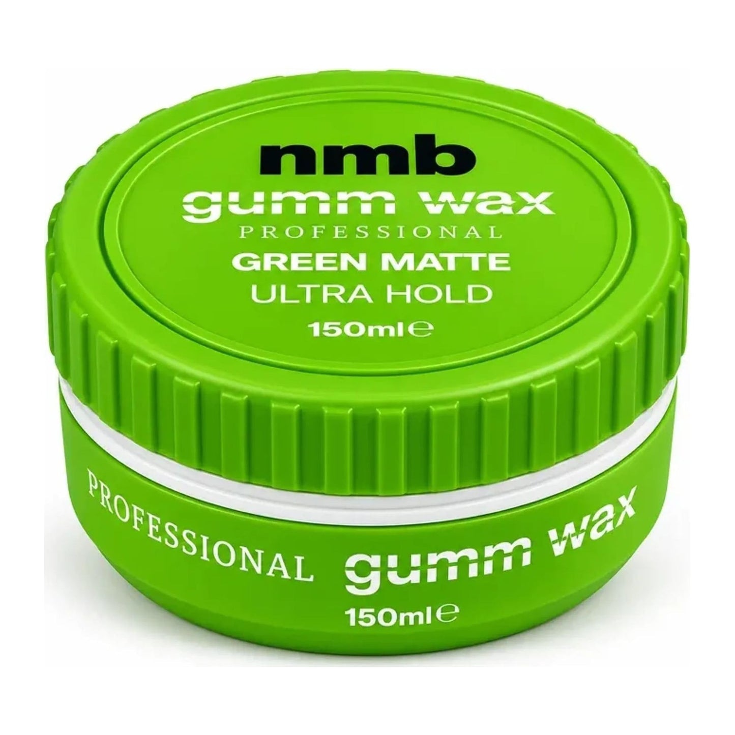 NMB Gumm Wax Professional Hair Styling Wax Green Matte 150ml jar
