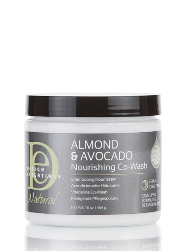 Design Essentials Natural Almond & Avocado Nourishing Co-Wash - 16 Oz -Oos | Shop at CC Hair & Beauty UK