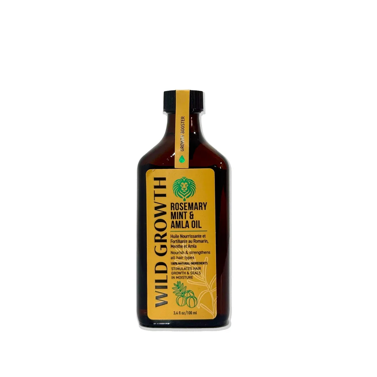 Wild Growth Rosemary Mint & Amla Oil 100ml - product detail | CC Hair & Beauty