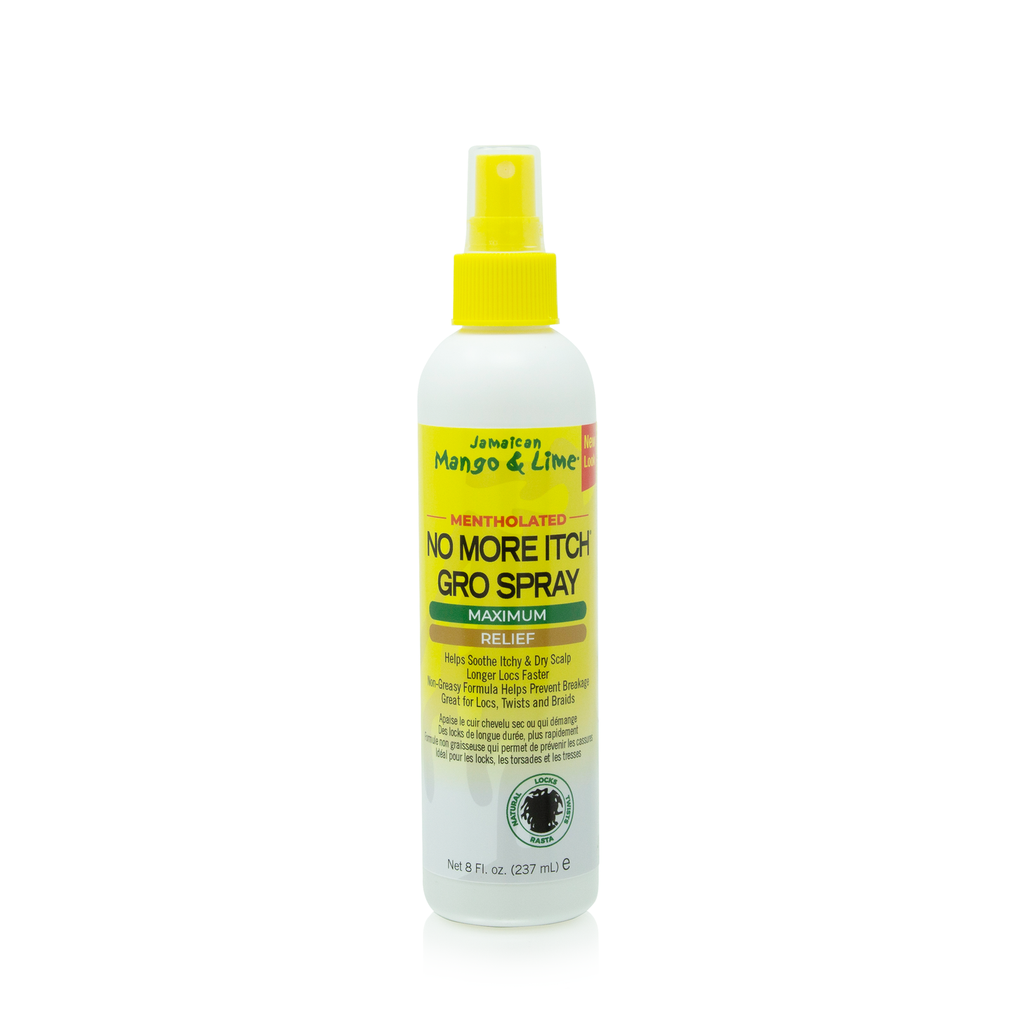 Jamaican Mango & Lime Maximum No More Itch Gro Spray - 8 Oz | Shop at CC Hair & Beauty UK
