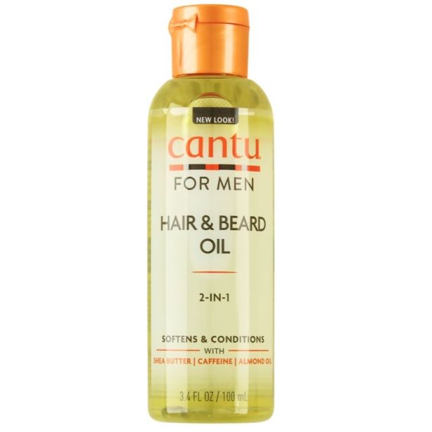 Cantu Shea Butter Mens Collection Beard Oil 3.4Oz - product detail | CC Hair & Beauty