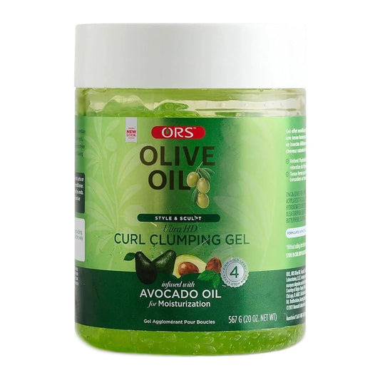 Organic Root Stimulator Olive Oil Ultra HD Gel Curl Clumping 20oz tub