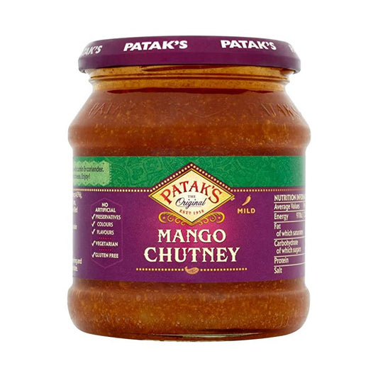 Pataks Sweet Mango Chutney 340g