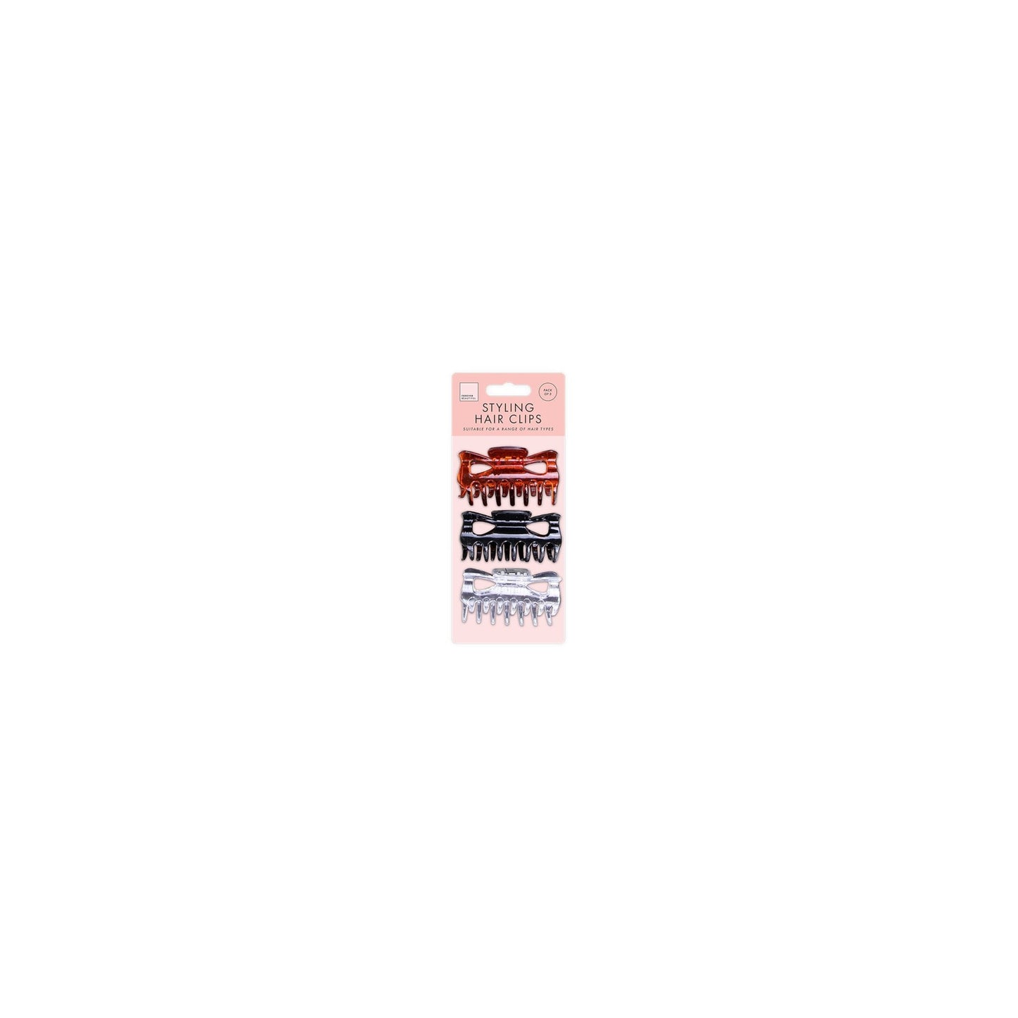 Hair Claw Clips 3pk