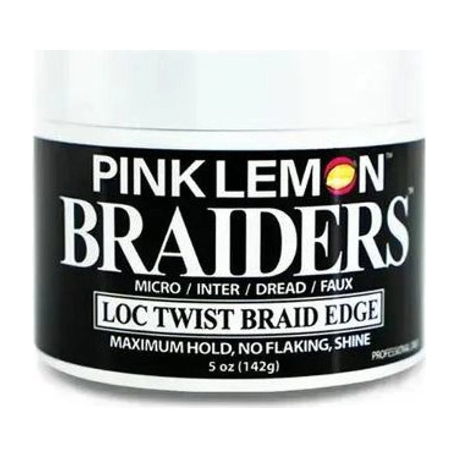 Pink - Lemon Pink Lemon Braiders Loc/Twist/Braid/Edge Gel 5OZ | CC Hair & Beauty Leeds