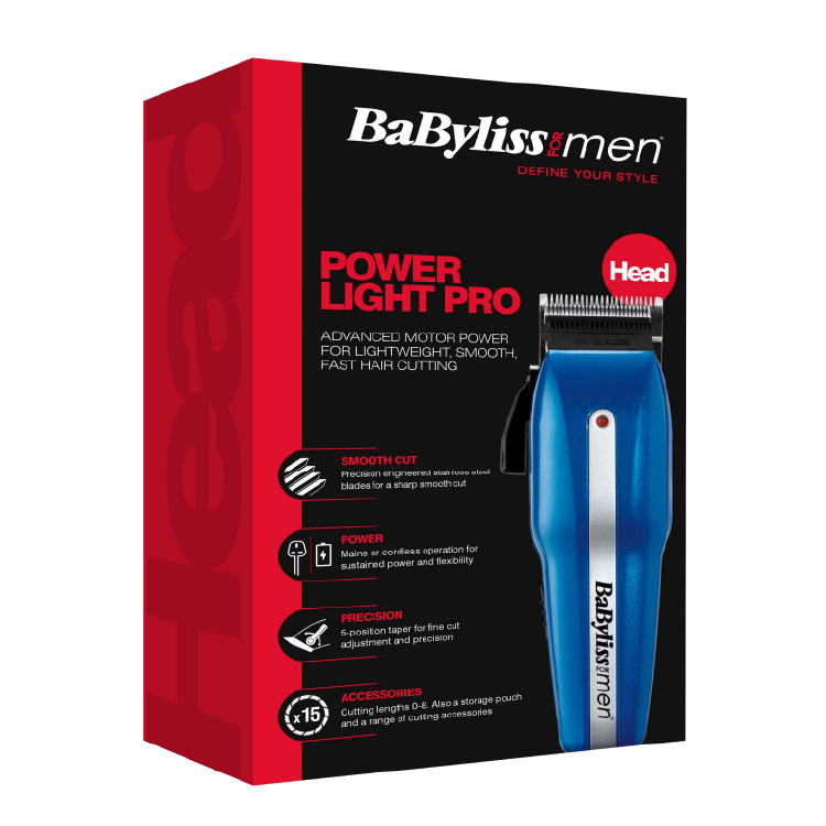 Babyliss For Men Light Power Pro - product detail | CC Hair & Beauty
