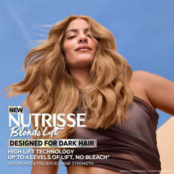 Garnier Nutrisse BlondeLift Chestnut Blonde Permanent Hair Dye | CC Hair & Beauty UK