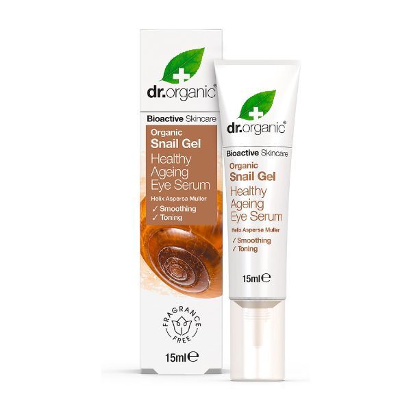 Dr Organic Bioactive Skincare Organic Snail Gel Eye Serum 15ml | Shop at CC Hair & Beauty UK