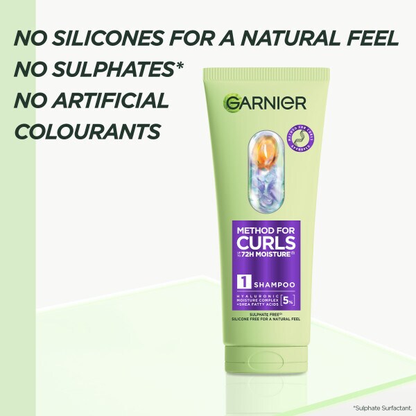 Garnier Method For Curls Shampoo 200ml - view 4