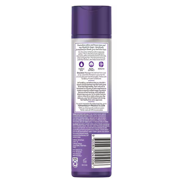 Toni & Guy Purple Shampoo 250ml - view 2