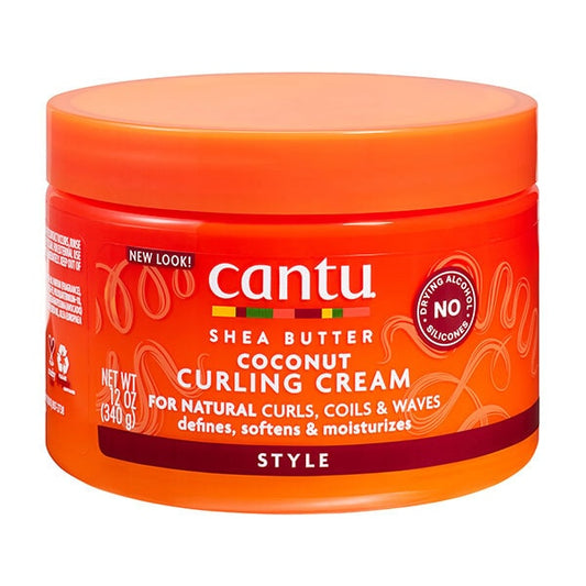 Cantu Shea Butter Coconut Curling Cream 2 Size - product detail | CC Hair & Beauty