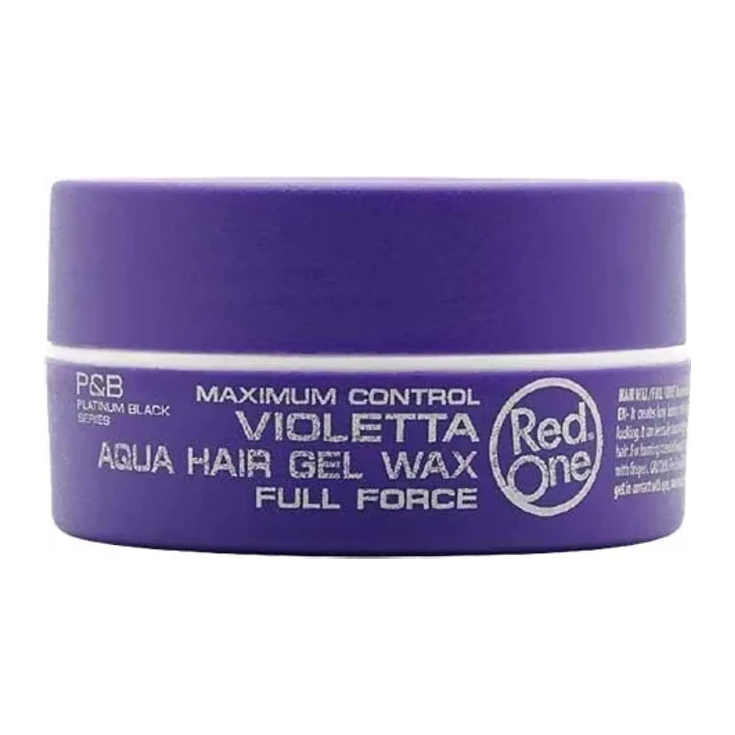 Red One Maximum Control Violetta Aqua Hair Gel Wax Full Force 150ml