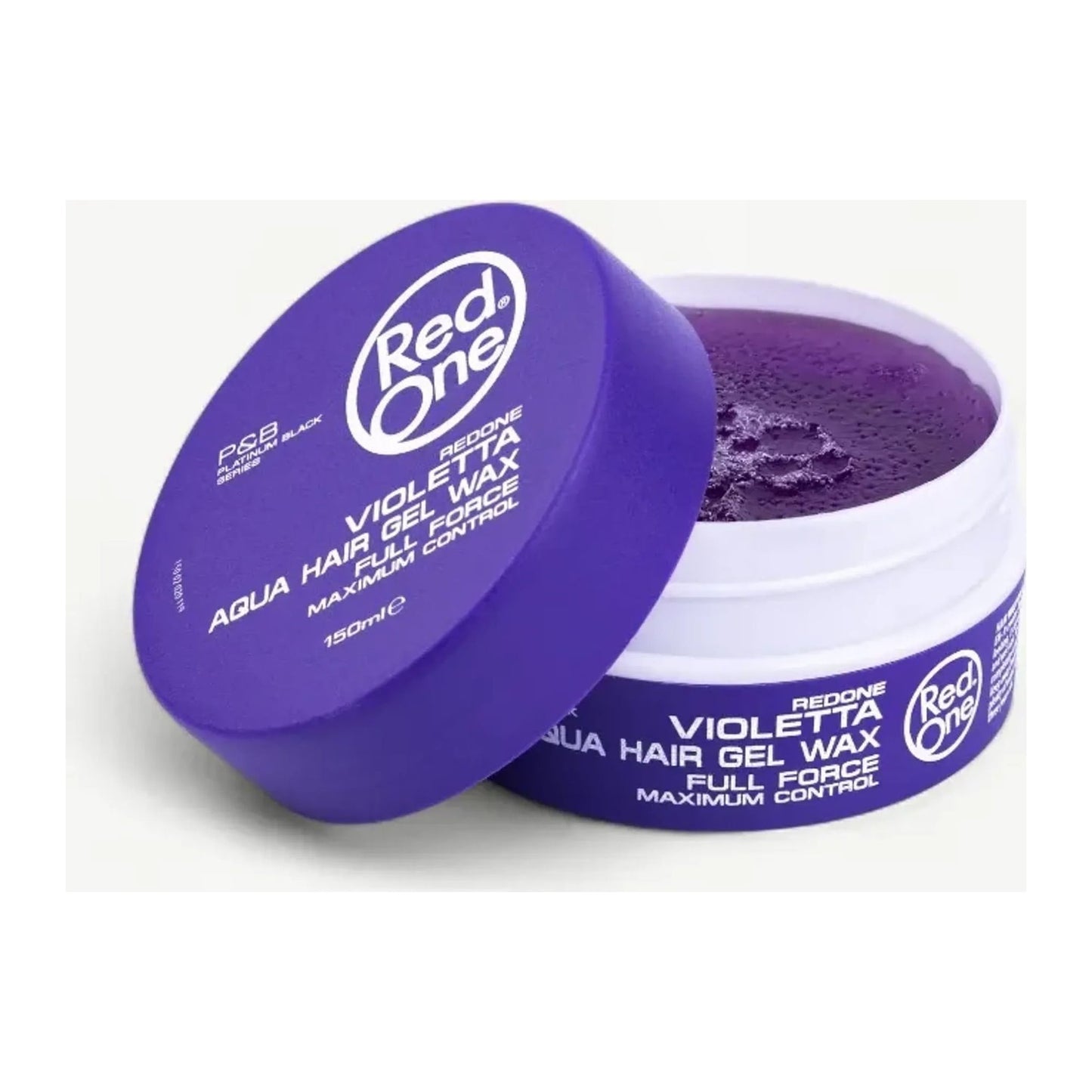 Red One Maximum Control Violetta Aqua Hair Gel Wax Full Force 150ml