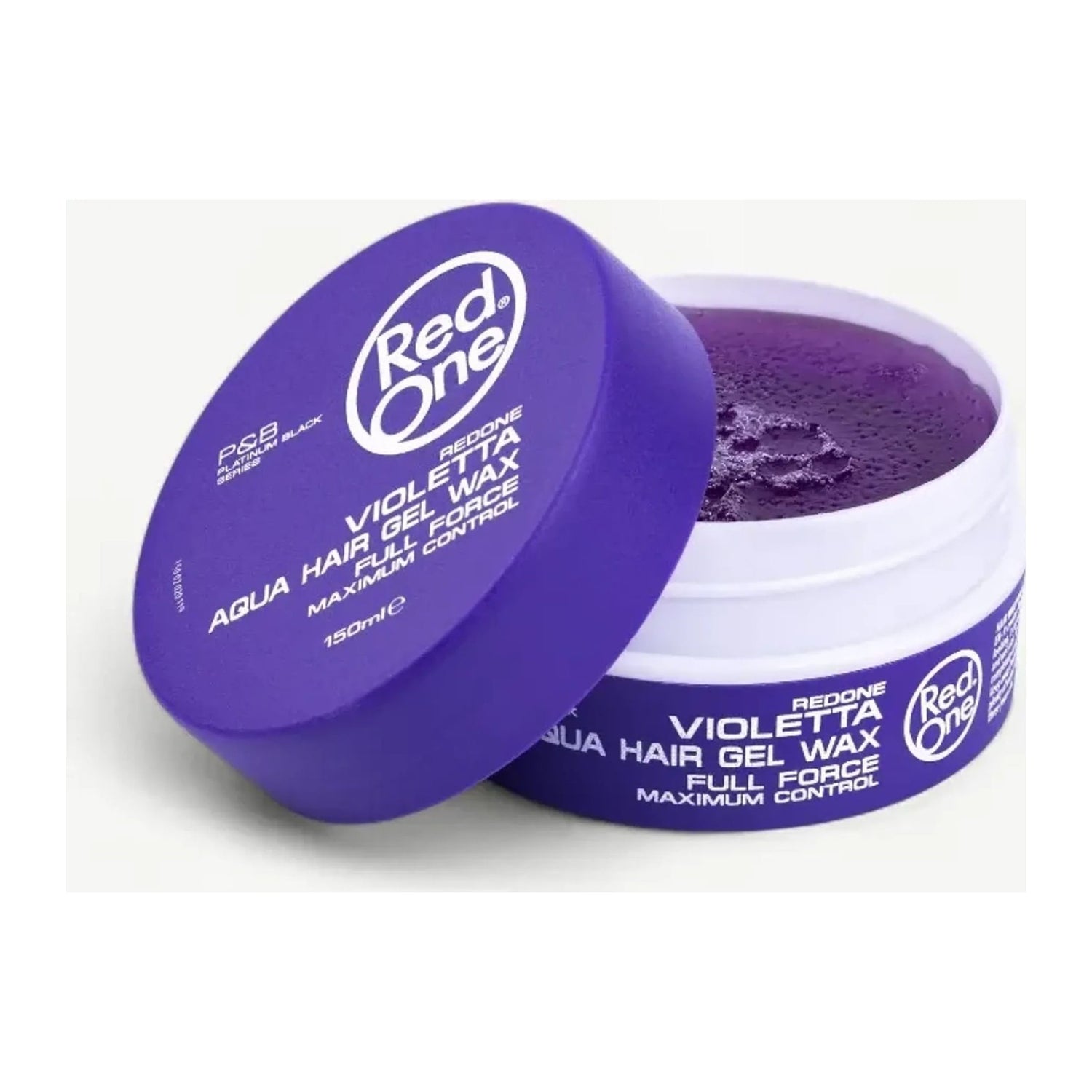 Red One Maximum Control Violetta Aqua Hair Gel Wax Full Force 150ml
