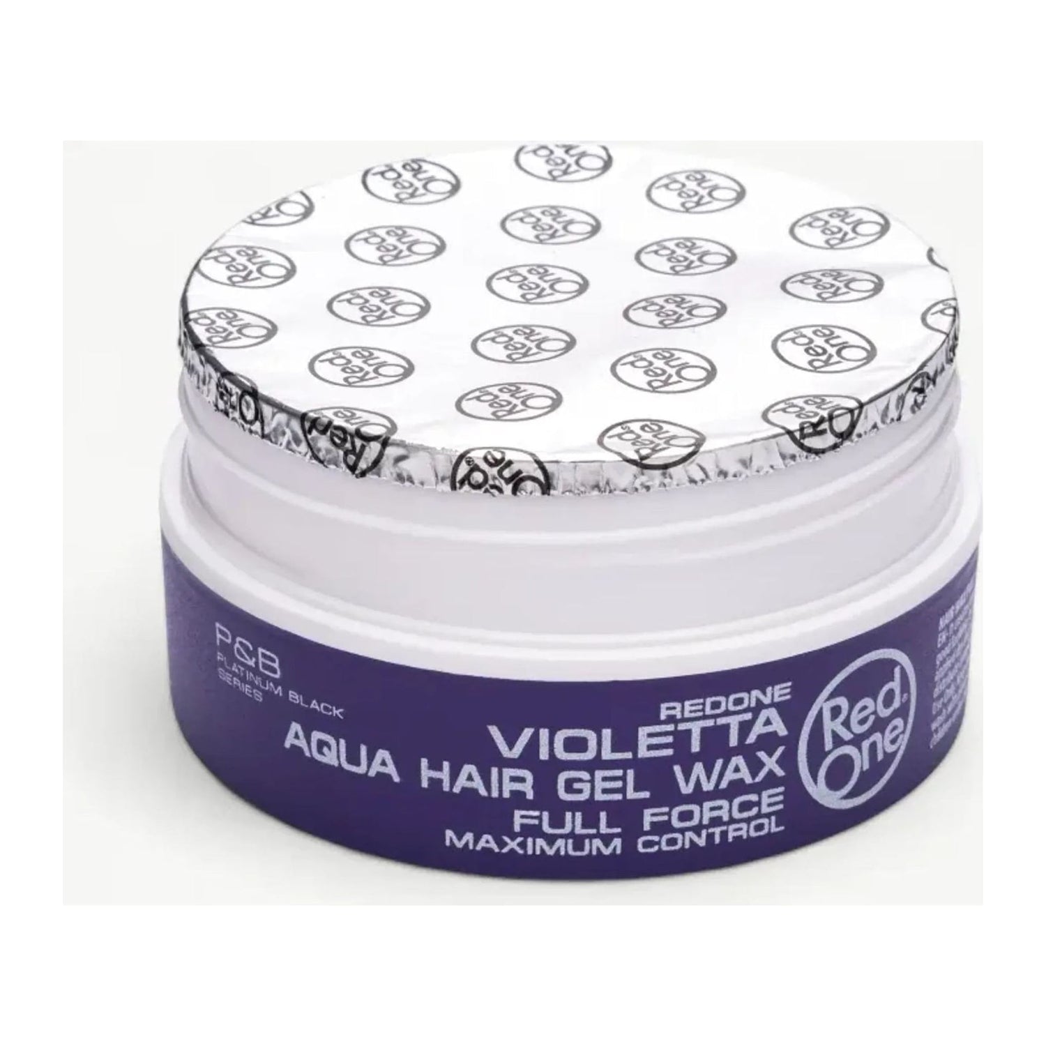 Red One Maximum Control Violetta Aqua Hair Gel Wax Full Force 150ml