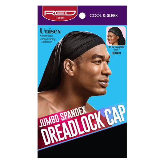 Red By Kiss (Jumbo) Spandex Dreadlock Cap Black - Hdr01 | Shop at CC Hair & Beauty UK