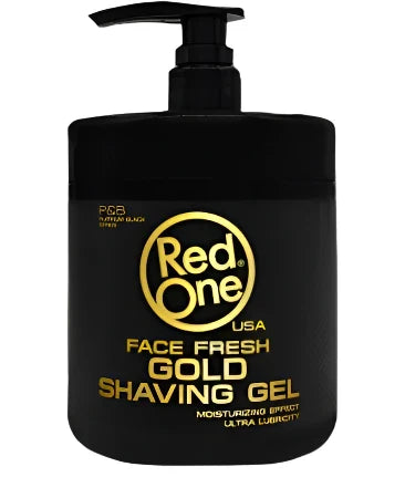 RedOne Face Fresh Gold Shaving Gel 1000ml | Shop at CC Hair & Beauty UK